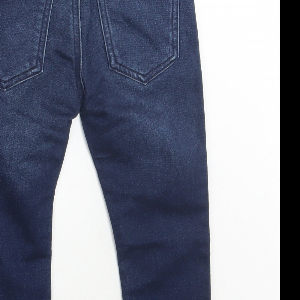 NEXT Boys Blue   Capri Jeans Size 12-18 Months
