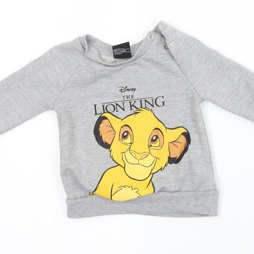Primark Baby Grey   Pullover Jumper Size 3-6 Months