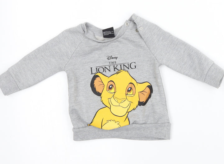 Primark Baby Grey Pullover Jumper Size 3-6 Months