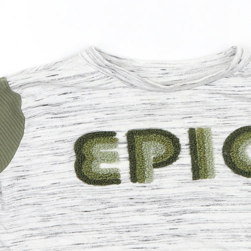 Primark Baby Green Camouflage  Basic T-Shirt Size 18-24 Months
