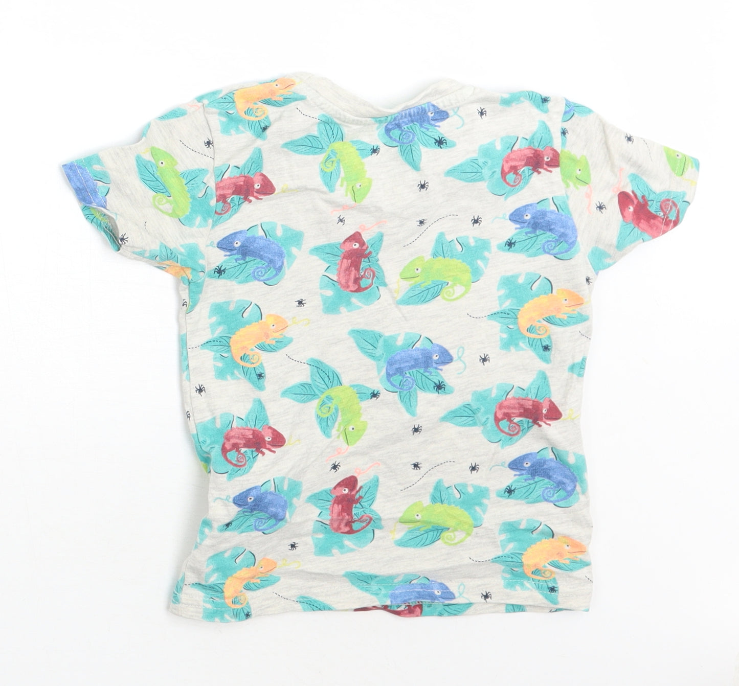 Primark Baby Grey Animal Print  Basic T-Shirt Size 18-24 Months