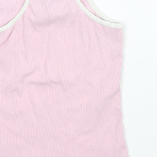 Marks and Spencer Girls Pink   Basic Tank Size 6-7 Years