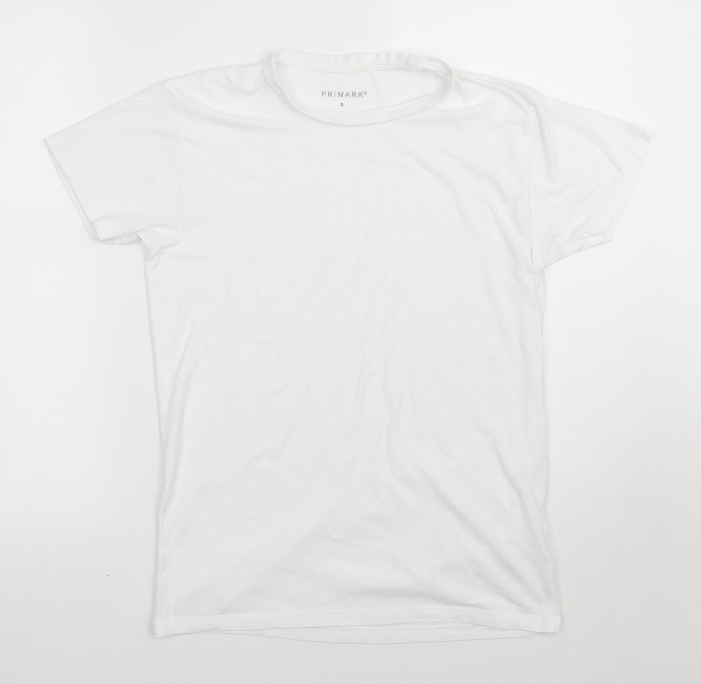 Primark Mens White    T-Shirt Size S