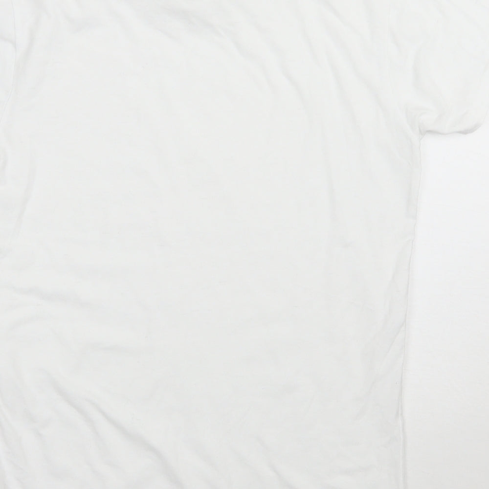 Primark Mens White    T-Shirt Size S