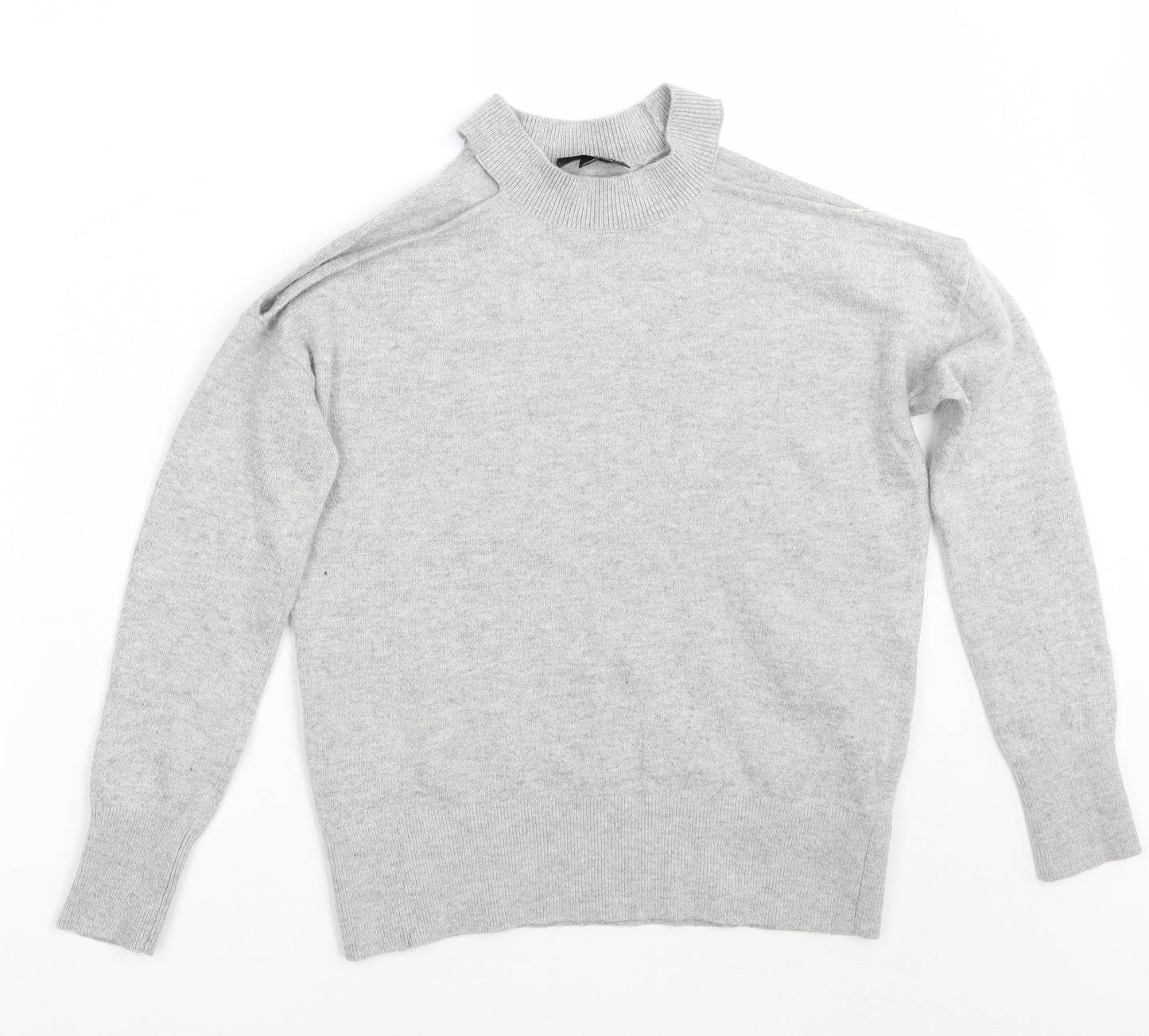 Topshop Womens Grey   Pullover Jumper Size 8