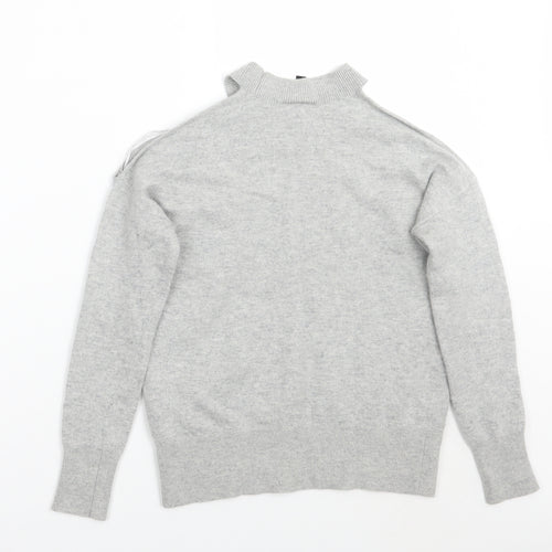 Topshop Womens Grey   Pullover Jumper Size 8