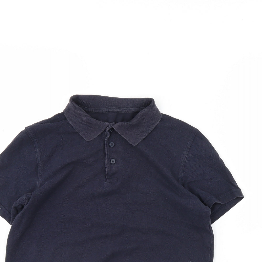 George Boys Blue   Basic Polo Size 12 Years
