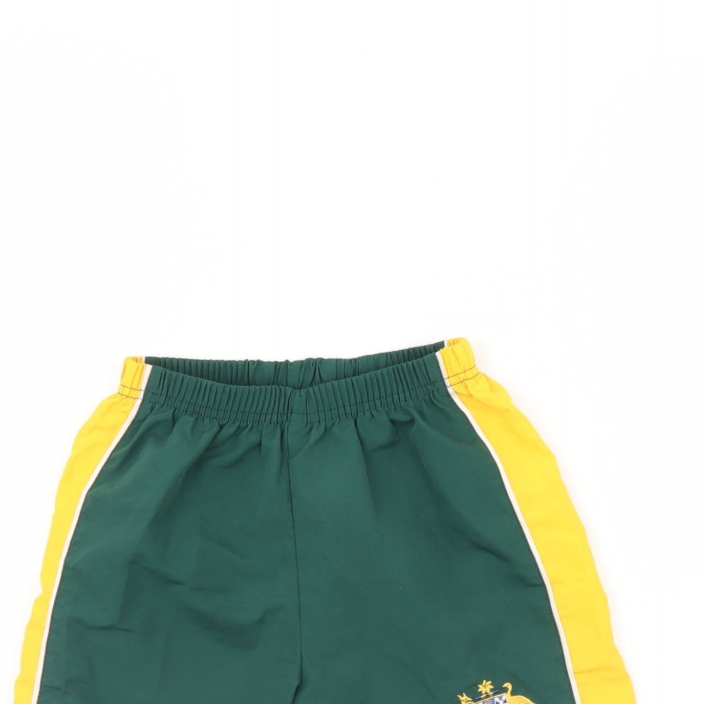 Joey Roo Boys Green   Sweat Shorts Size 6 Years - Australia