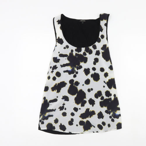 River Island Womens White   Basic Tank Size 8