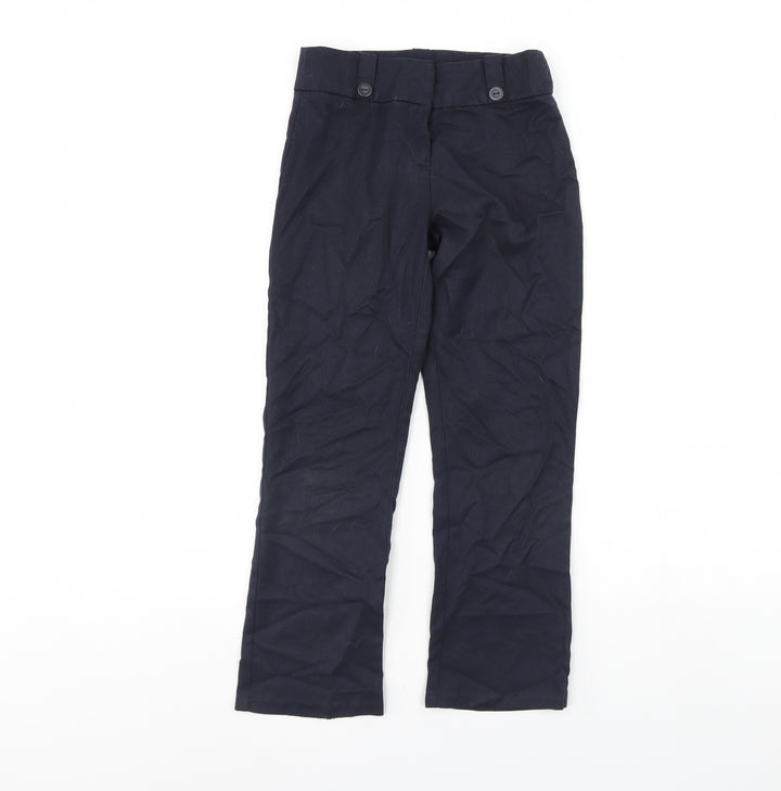 Preworn Boys Blue Dress Pants Trousers Size 9 Years - School