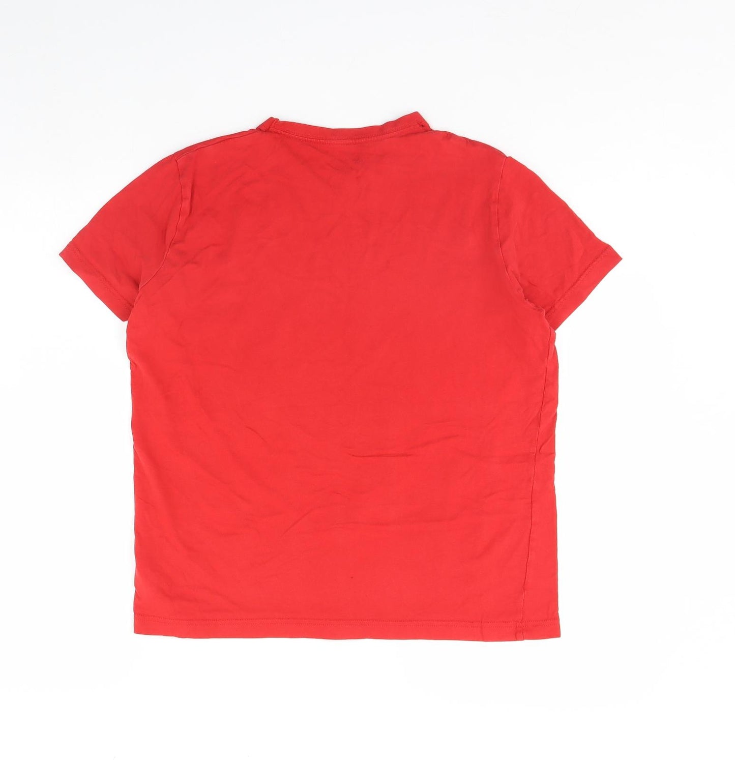 TU Mens Red    T-Shirt Size S