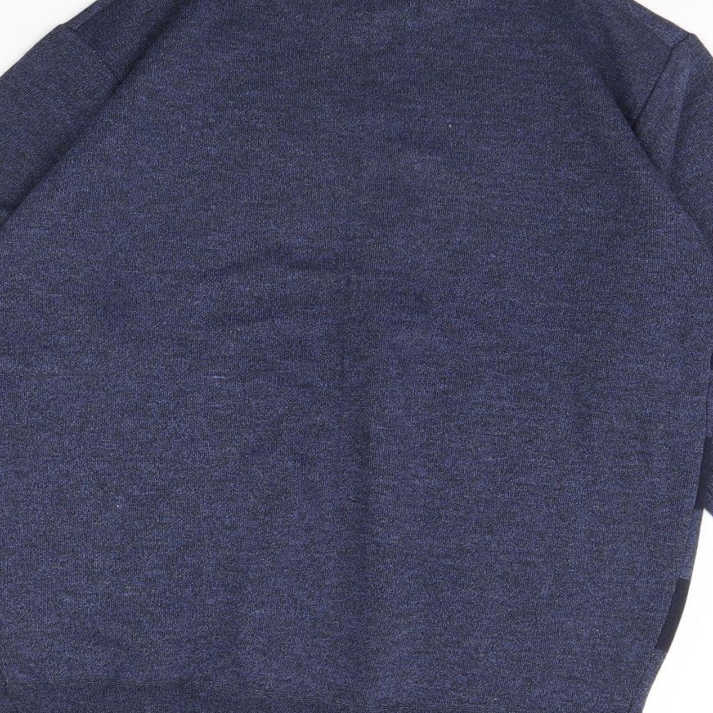 Preworn Mens Blue   Henley Jumper Size XL