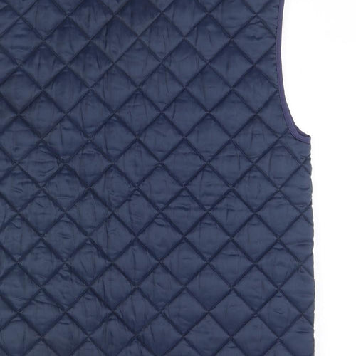 Monsoon Mens Blue   Gilet Coat Size M  - rolls royce