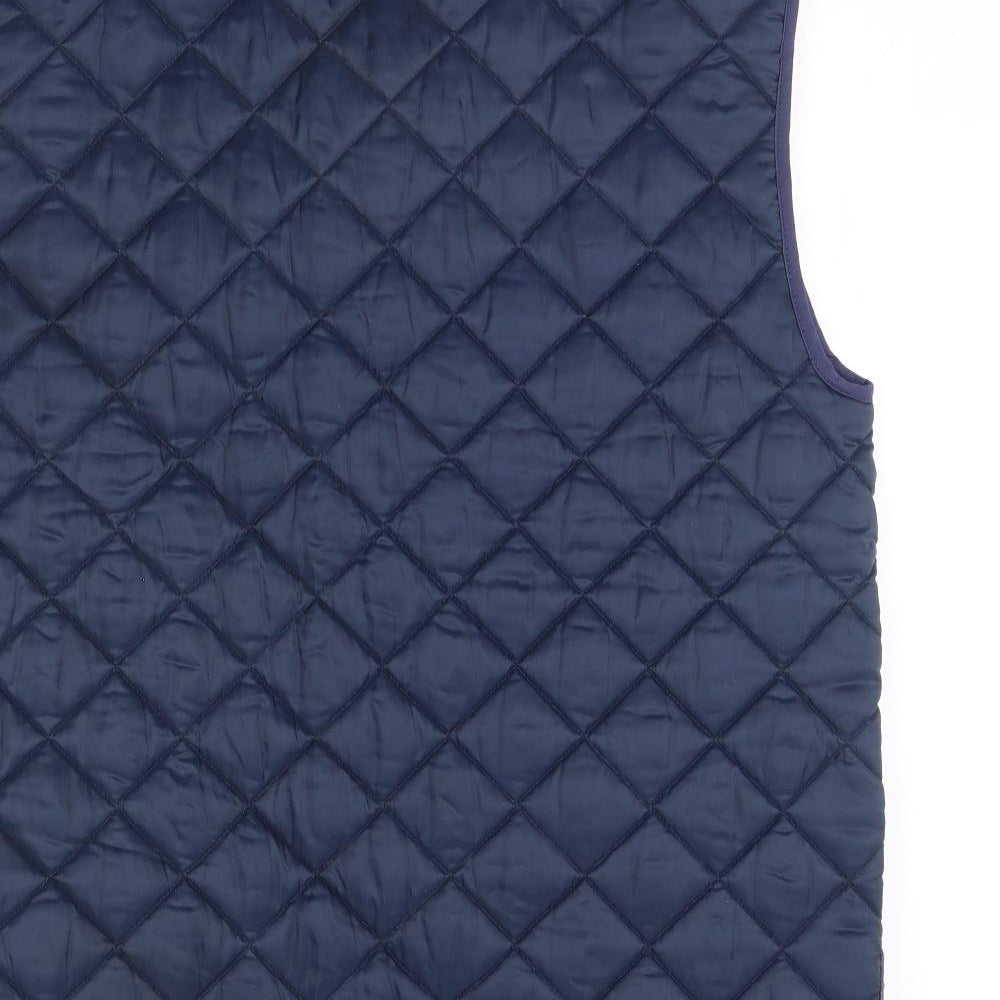 Monsoon Mens Blue   Gilet Coat Size M  - rolls royce