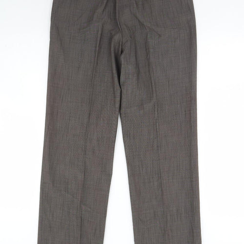 Oscan B Womens Brown   Trousers  Size 10 L30 in