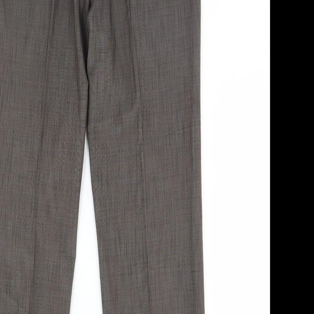 Oscan B Womens Brown   Trousers  Size 10 L30 in