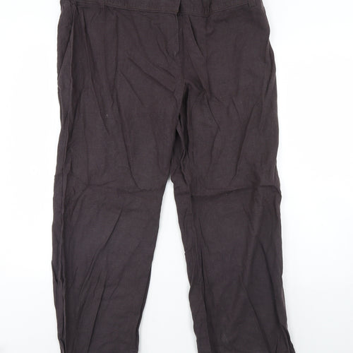 Preworn Womens Brown   Trousers  Size 42 L28 in