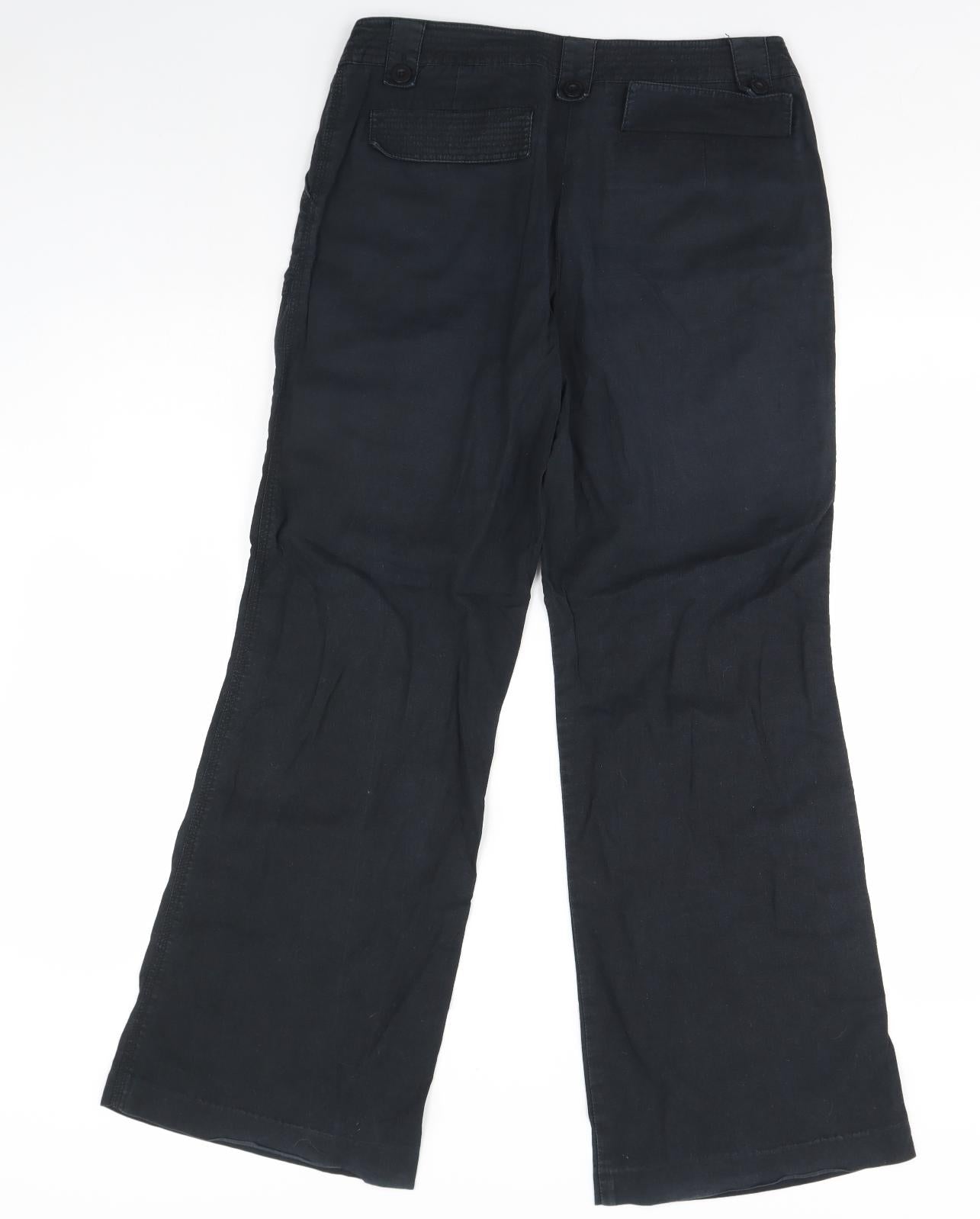 Debenhams Womens Black   Trousers  Size 14 L30 in