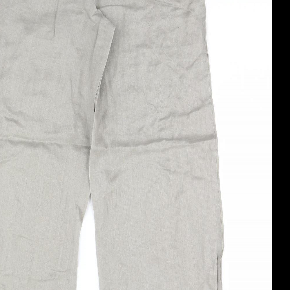 Dunnes Stores Womens Beige   Trousers  Size 12 L30 in