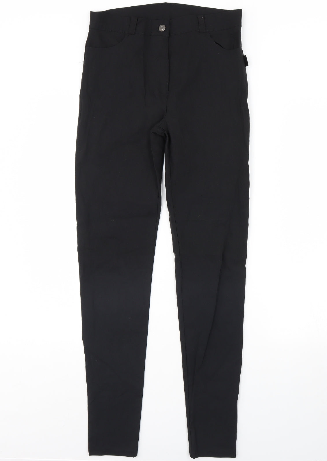Preworn Womens Black   Skinny Jeans Size M L28 in
