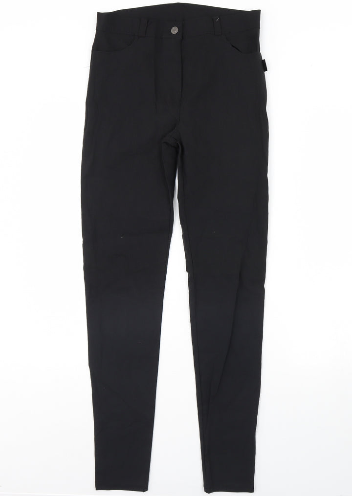 Preworn Womens Black   Skinny Jeans Size M L28 in