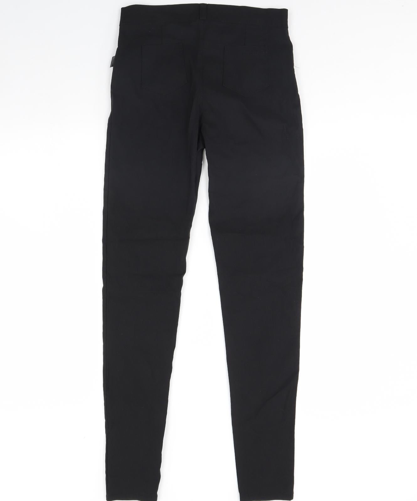 Preworn Womens Black   Skinny Jeans Size M L28 in