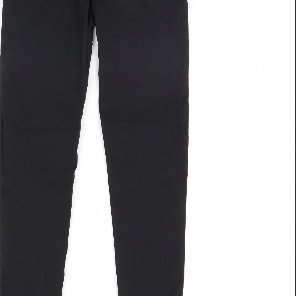 Preworn Womens Black   Skinny Jeans Size M L28 in