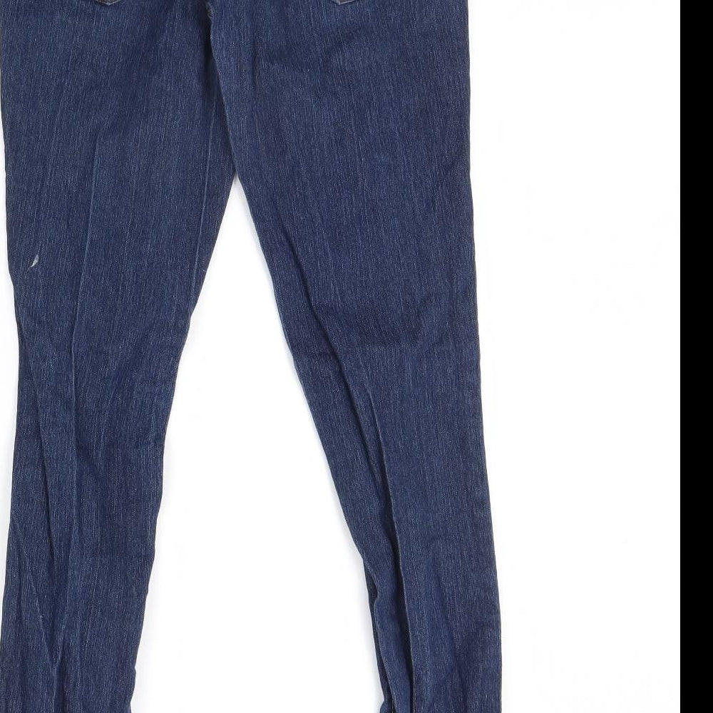 DP Denim Womens Blue  Denim Skinny Jeans Size 12 L30 in