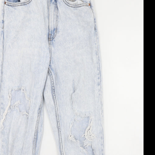 Denim & Co. Womens Blue  Denim Skinny Jeans Size 8 L28 in