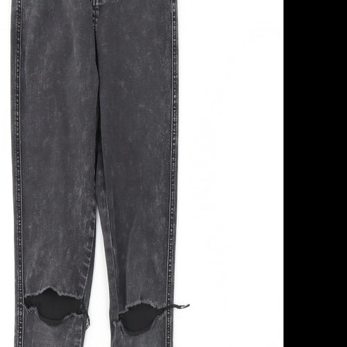 915 Girls Black  Denim Skinny Jeans Size 14 Years