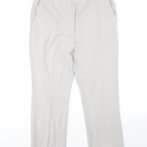 Anna rose Womens Grey   Trousers  Size 18 L30 in