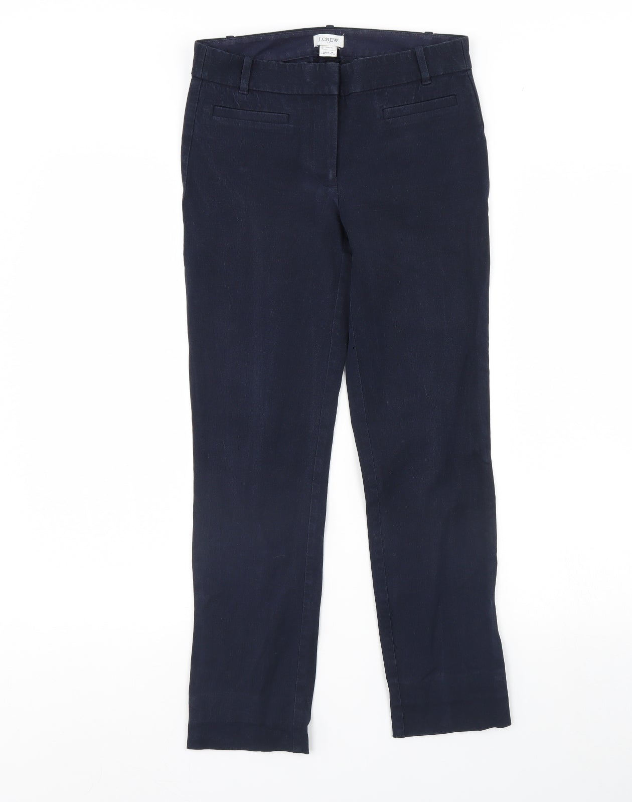 Preworn Womens Blue  Denim Skinny Jeans Size 28 in L27 in