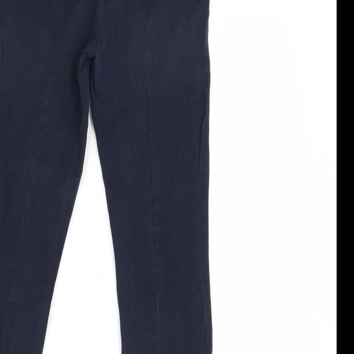 Preworn Womens Blue  Denim Skinny Jeans Size 28 in L27 in