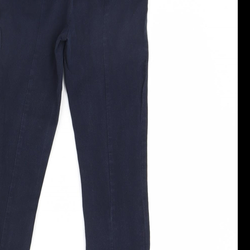 Preworn Womens Blue  Denim Skinny Jeans Size 28 in L27 in