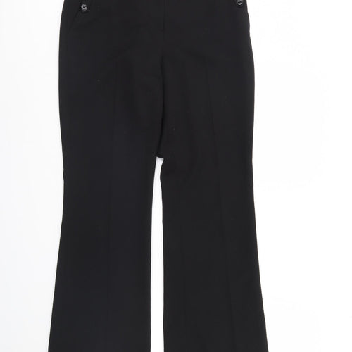 Wallis Womens Black   Trousers  Size 12 L32 in