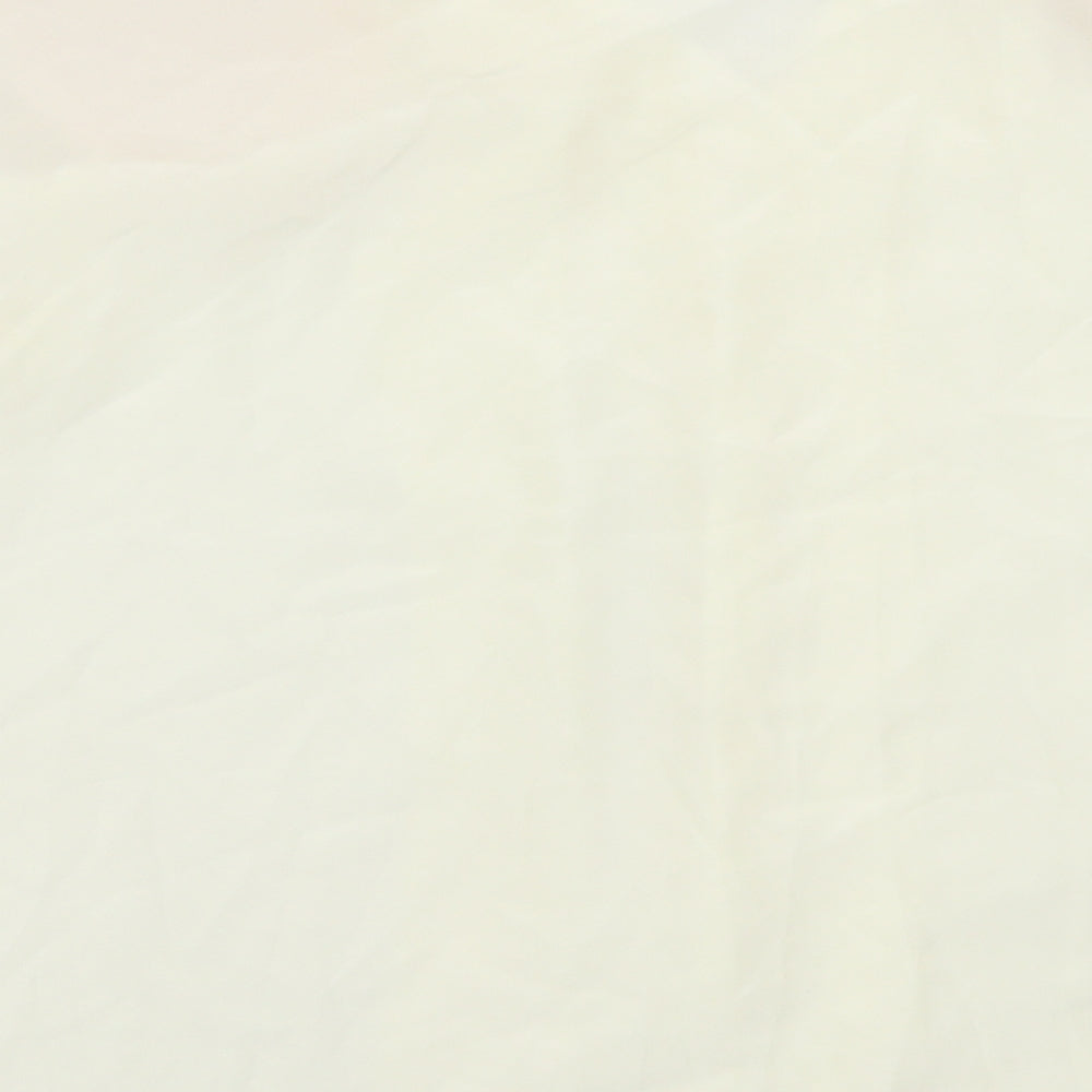 Preworn Womens Ivory   Basic Button-Up Size 14