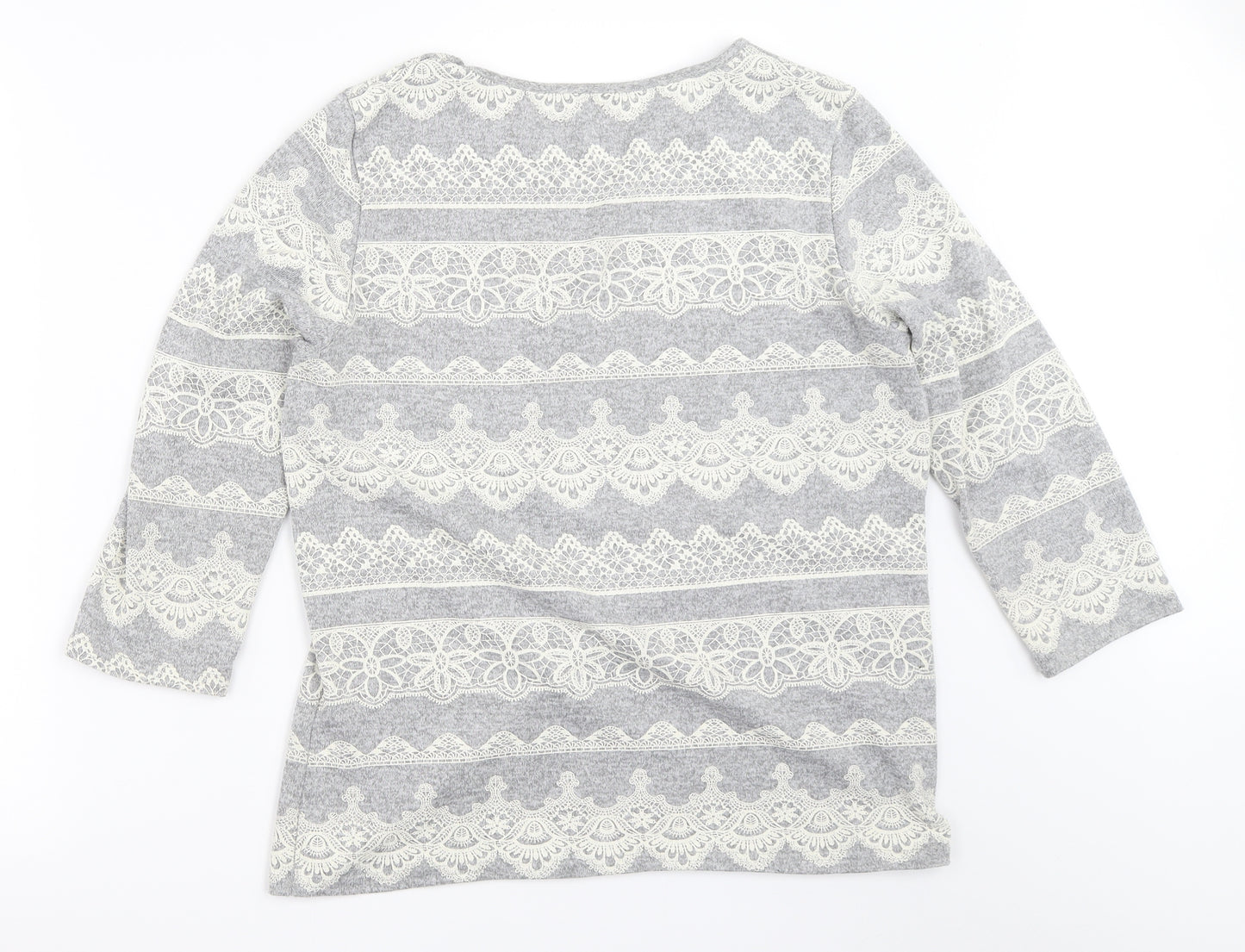 Preworn Womens Grey   Pullover Jumper Size 14