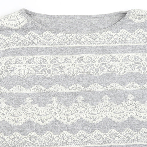 Preworn Womens Grey   Pullover Jumper Size 14
