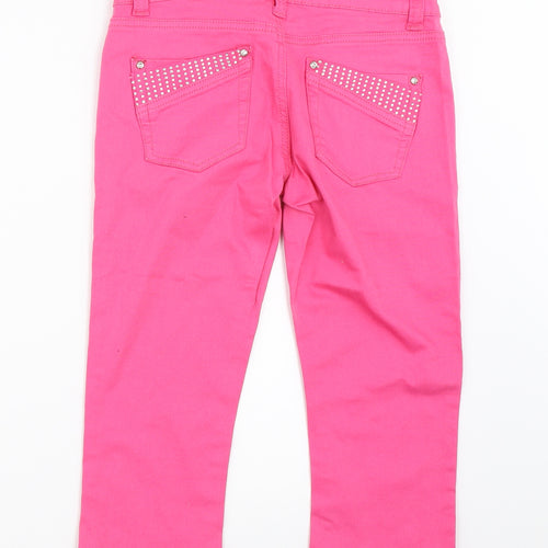 Parisian Womens Pink   Cut-Off Shorts Size 8