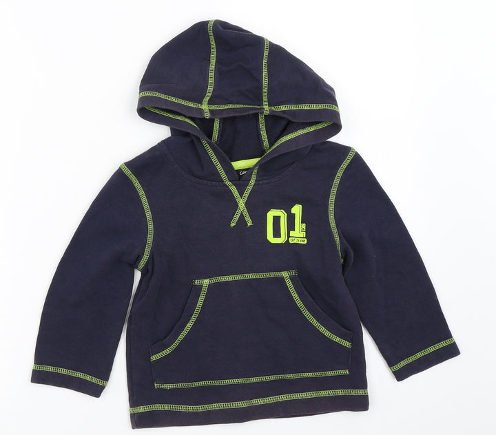 George Boys Grey Pullover Jumper Size 18-24 Months