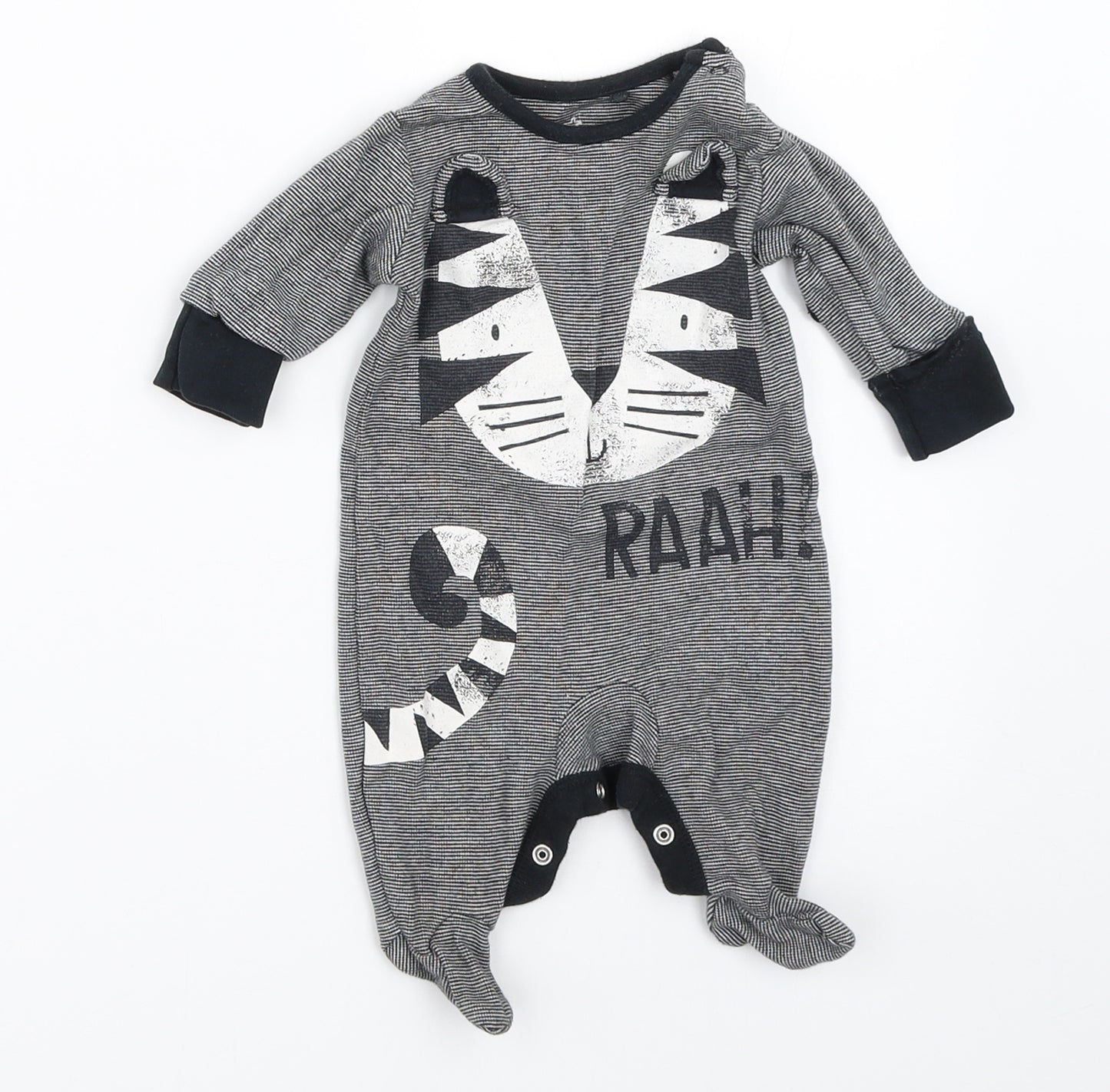 NEXT Boys Black   Babygrow One-Piece Size Newborn