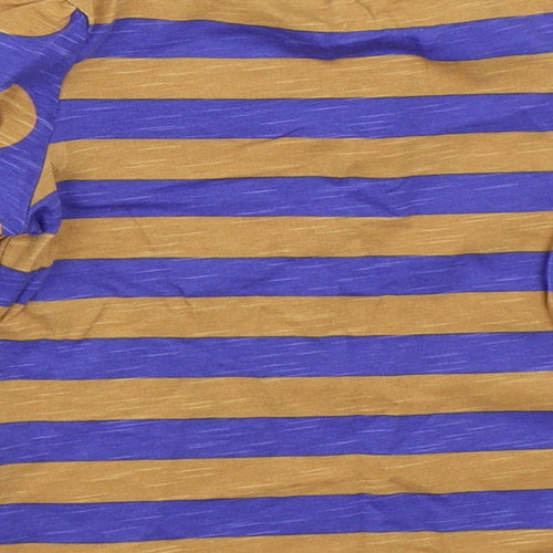George Girls Blue Striped  Basic T-Shirt Size 18-24 Months