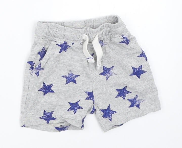 Mothercare Boys Grey Cropped Trousers Size 6-9 Months