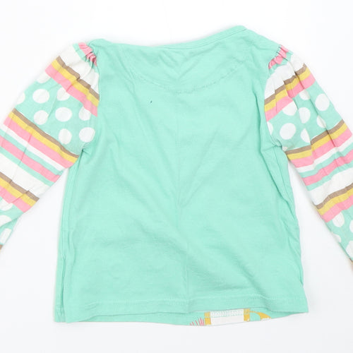 George Girls Green   Basic T-Shirt Size 18-24 Months