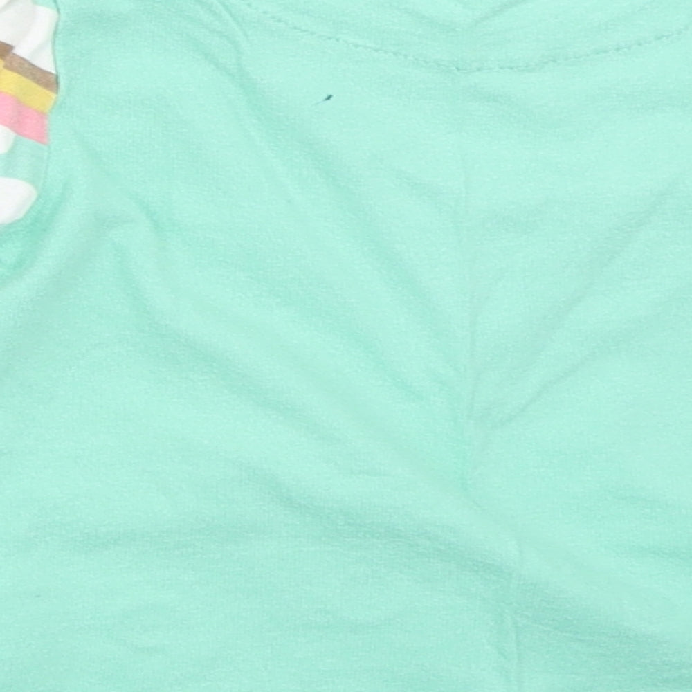 George Girls Green   Basic T-Shirt Size 18-24 Months