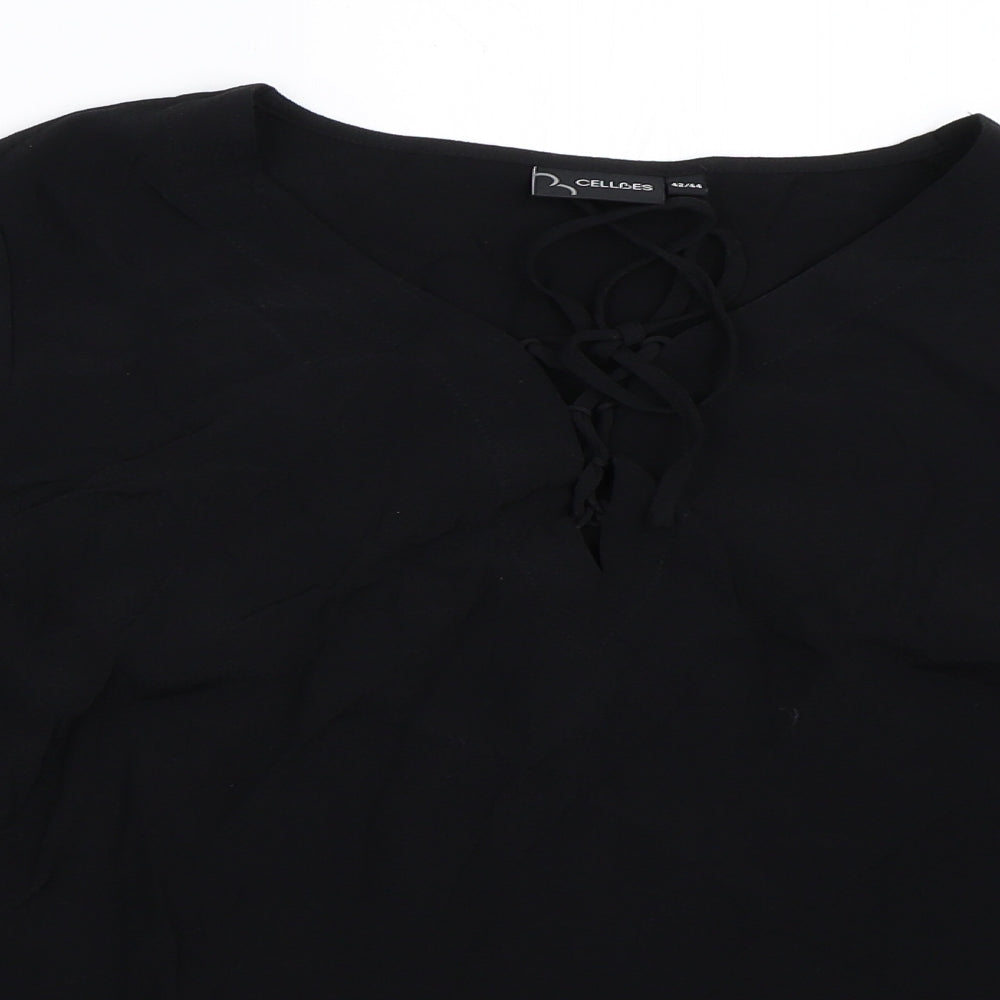 Celloes Womens Black   Basic Blouse Size 42