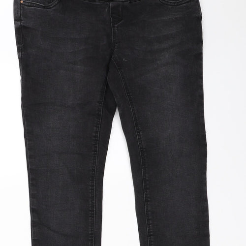 New Look Womens Black  Denim Skinny Jeans Size 8 L24 in