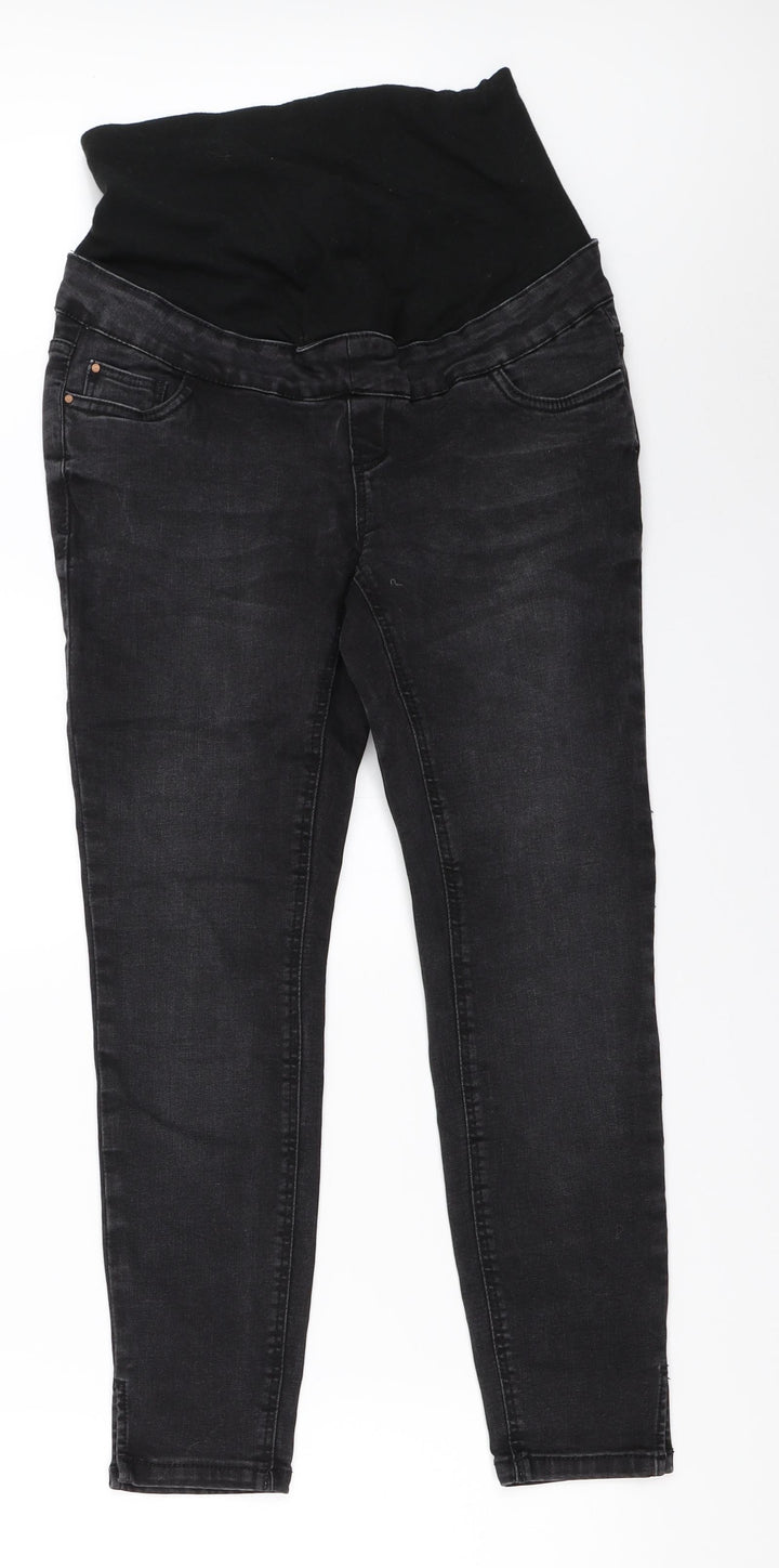 New Look Womens Black Denim Skinny Jeans Size 8 L24 in