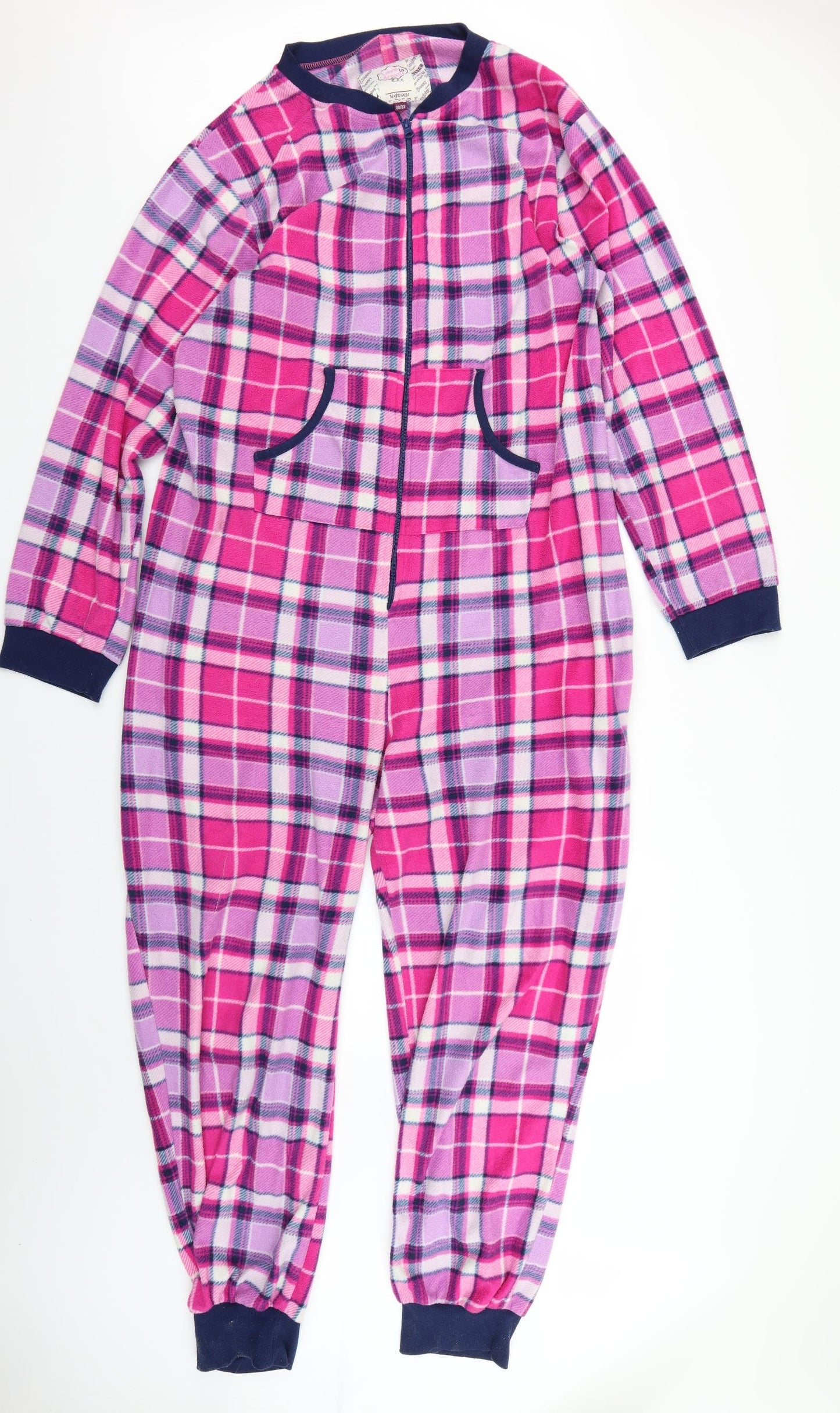 Love To Dream Womens Multicoloured Check  Top One Piece Size 20