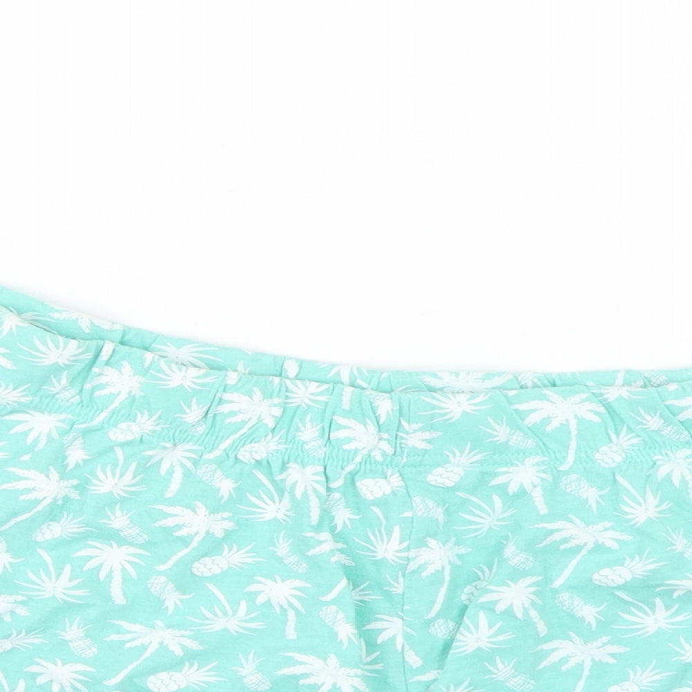 Ann Summers Womens Green Floral   Pyjama Pants Size 16